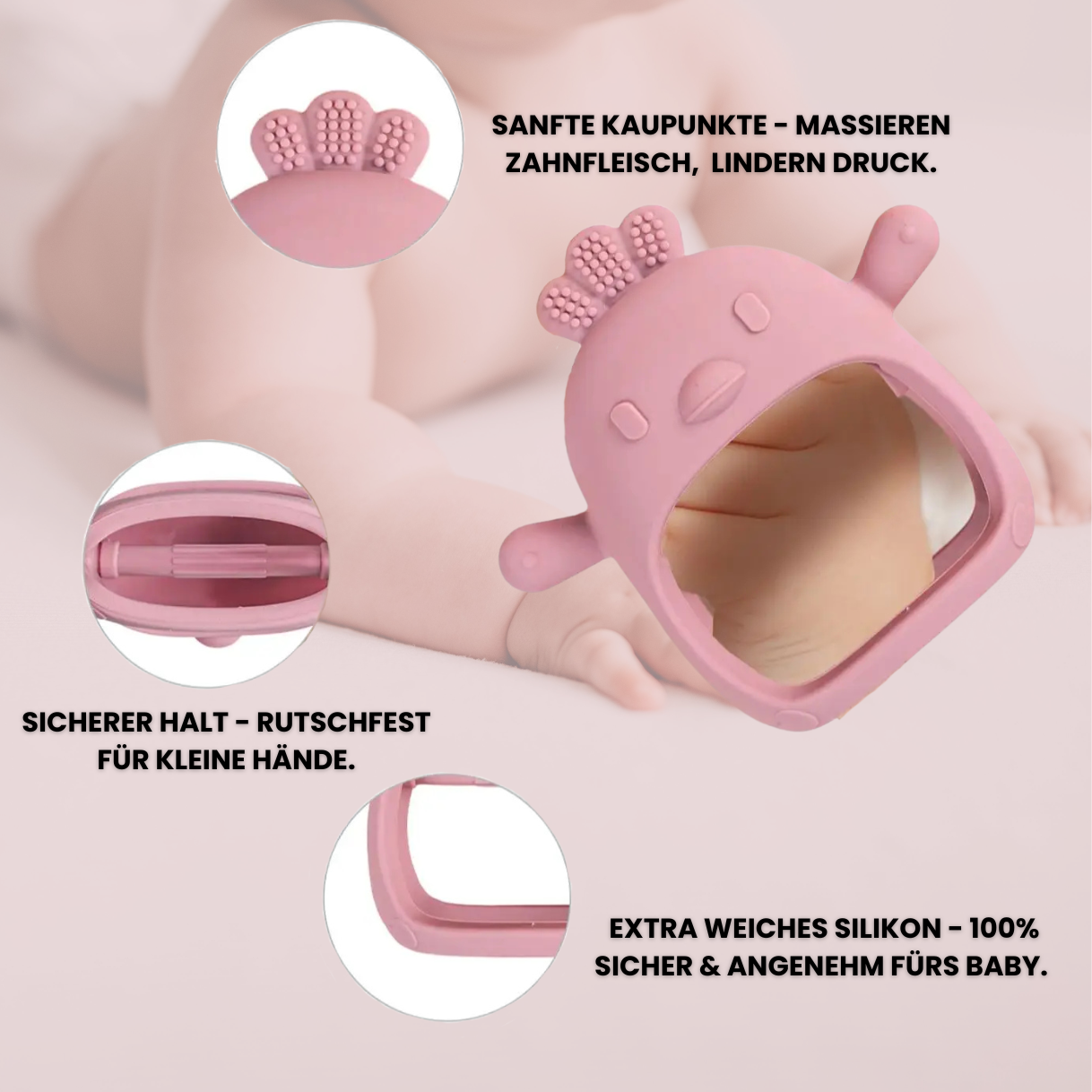 ChewBuddy - Sanfter Beißschutz & Zahnungshilfe für Babys