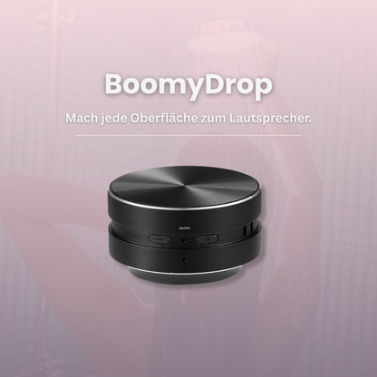 BoomyDrop - Speaker mit Flächen-Sound-Technologie